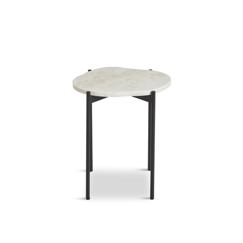 Small La Terra Occasional Table from Woud in Ivory.