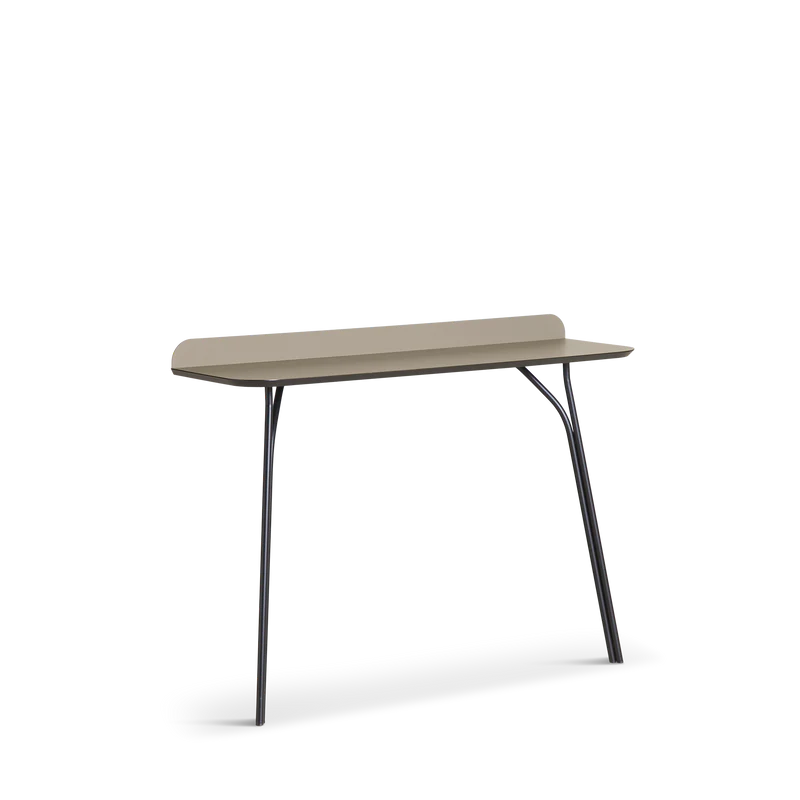 The high version of the Tree Console Table from Woud in sand.