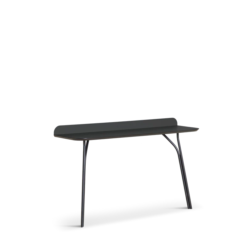 The low version of the Tree Console Table from Woud in charcoal.