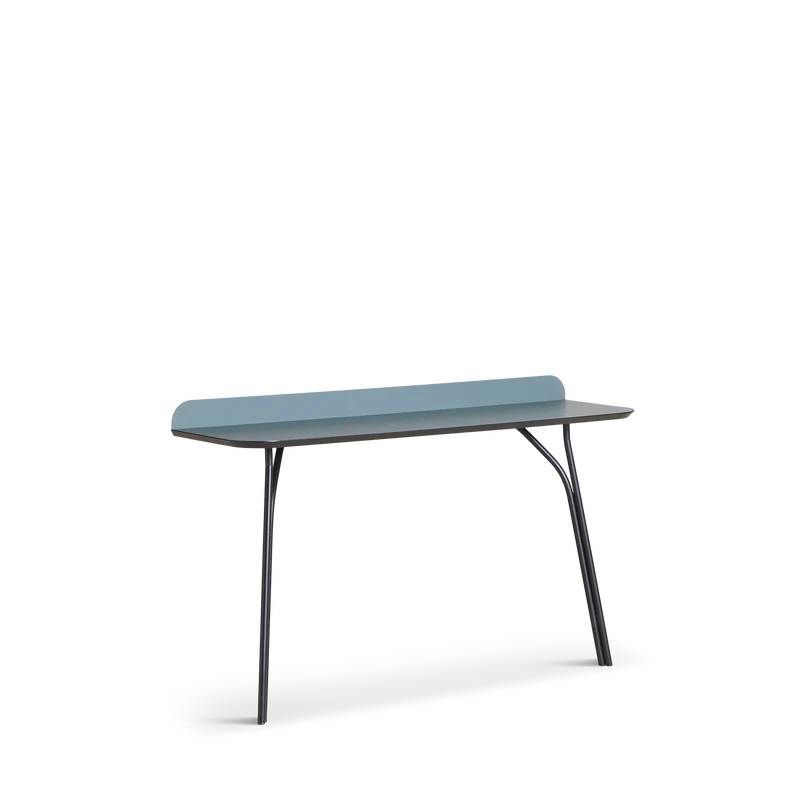 The low version of the Tree Console Table from Woud in ocean.
