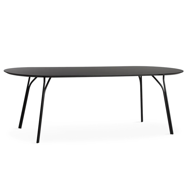 A large Tree Dining Table from Woud in black.