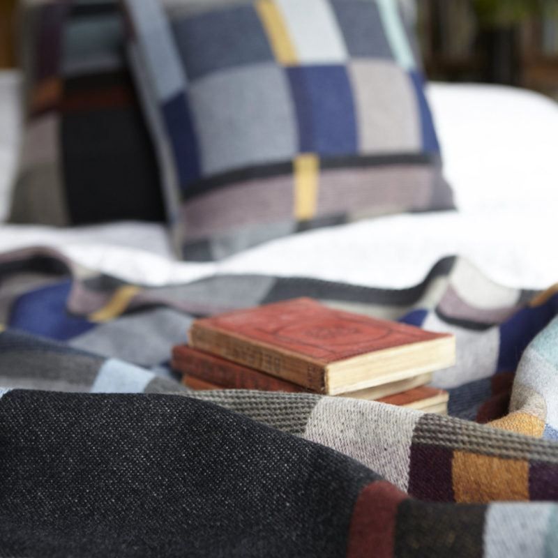 The Erno Throw from the Block Throw Collection by Wallace & Sewell