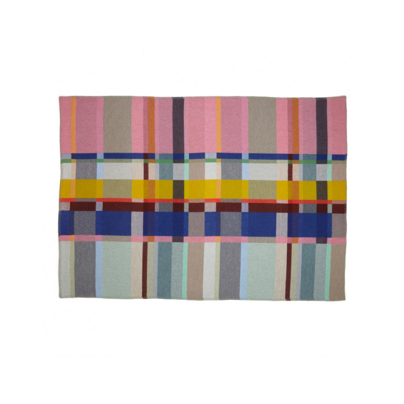 The Block Throw Collection by Wallace & Sewell is woven with sumptuous merino lambs wool and felted to create a super soft, inviting quality.