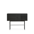 The small Array Sideboard from Woud in black.