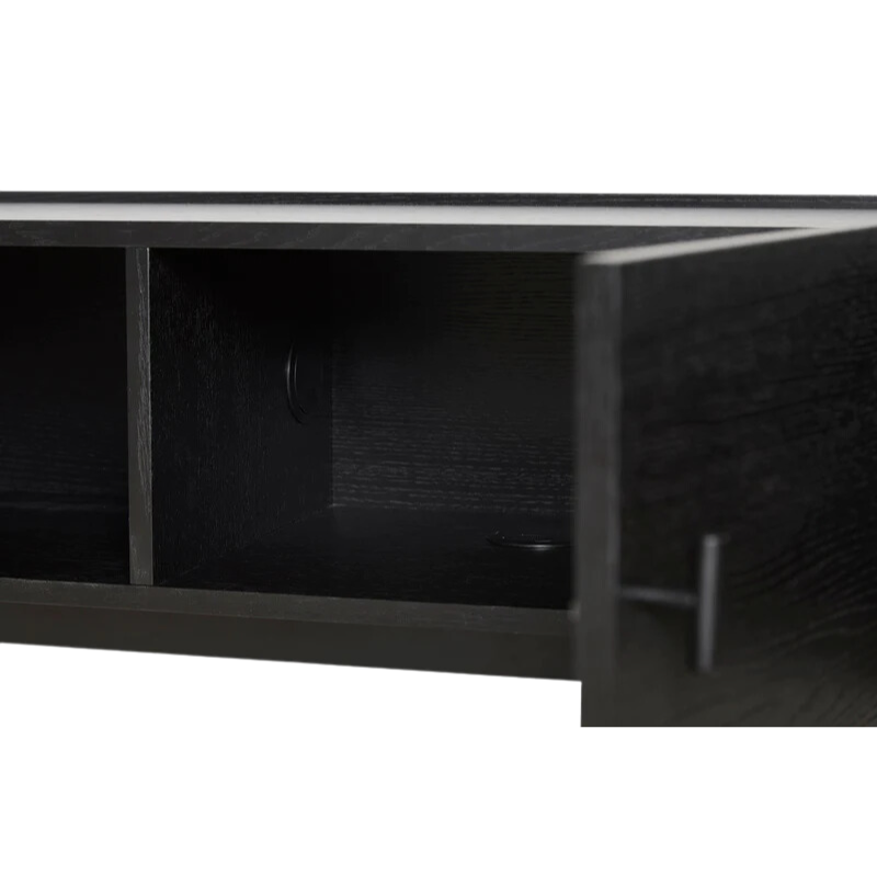 The Array Wall-Mounted Sideboard from Woud in a close up.