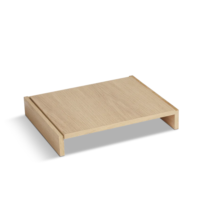 The Bricks Floor Base in oak from Woud.