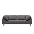 Collar Sofa 2-Seater by Woud in Barnum 11 - Brown Bouclé upholstery. 