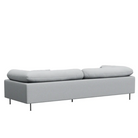The Collar 3 Seater from Woud in light grey.