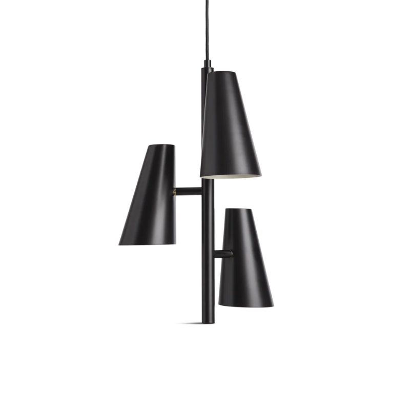 The Cono Pendant with 3 Shades from Woud.