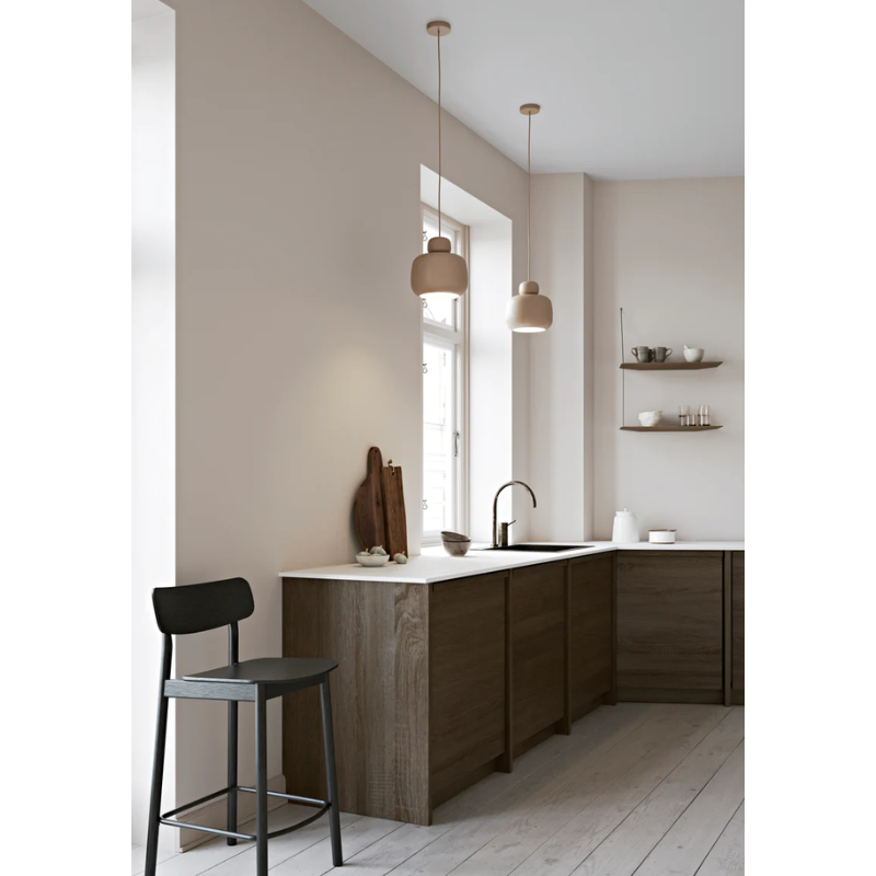 The Stone Pendant from Woud in a kitchen.