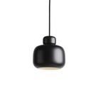 The small Stone Pendant from Woud in black.
