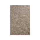 The Tact Rug from Woud in brown, 170 by 240 cm.