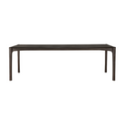 The PI Dining Table by Ethnicraft from front 94.5-inch.