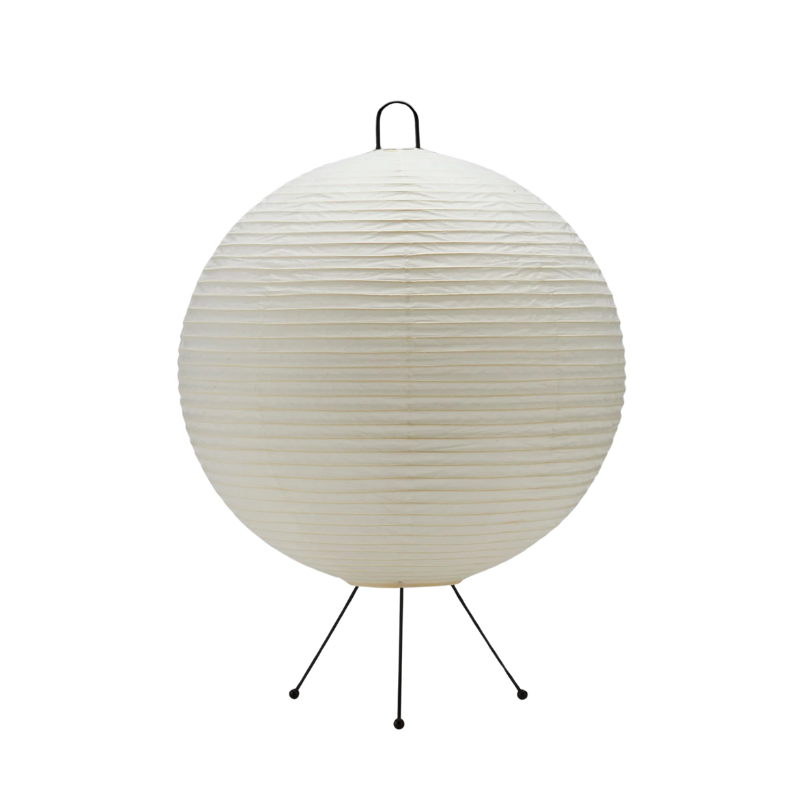 The Mari Lamp - A122 from Asano, a small table lamp turned off.