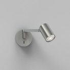 The matte nickel Ascoli Swing Reading Light from Astro Lighting in a studio.
