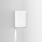 The Brixham Wall Single outdoor sconce in white concrete by Astro Lighting profile.