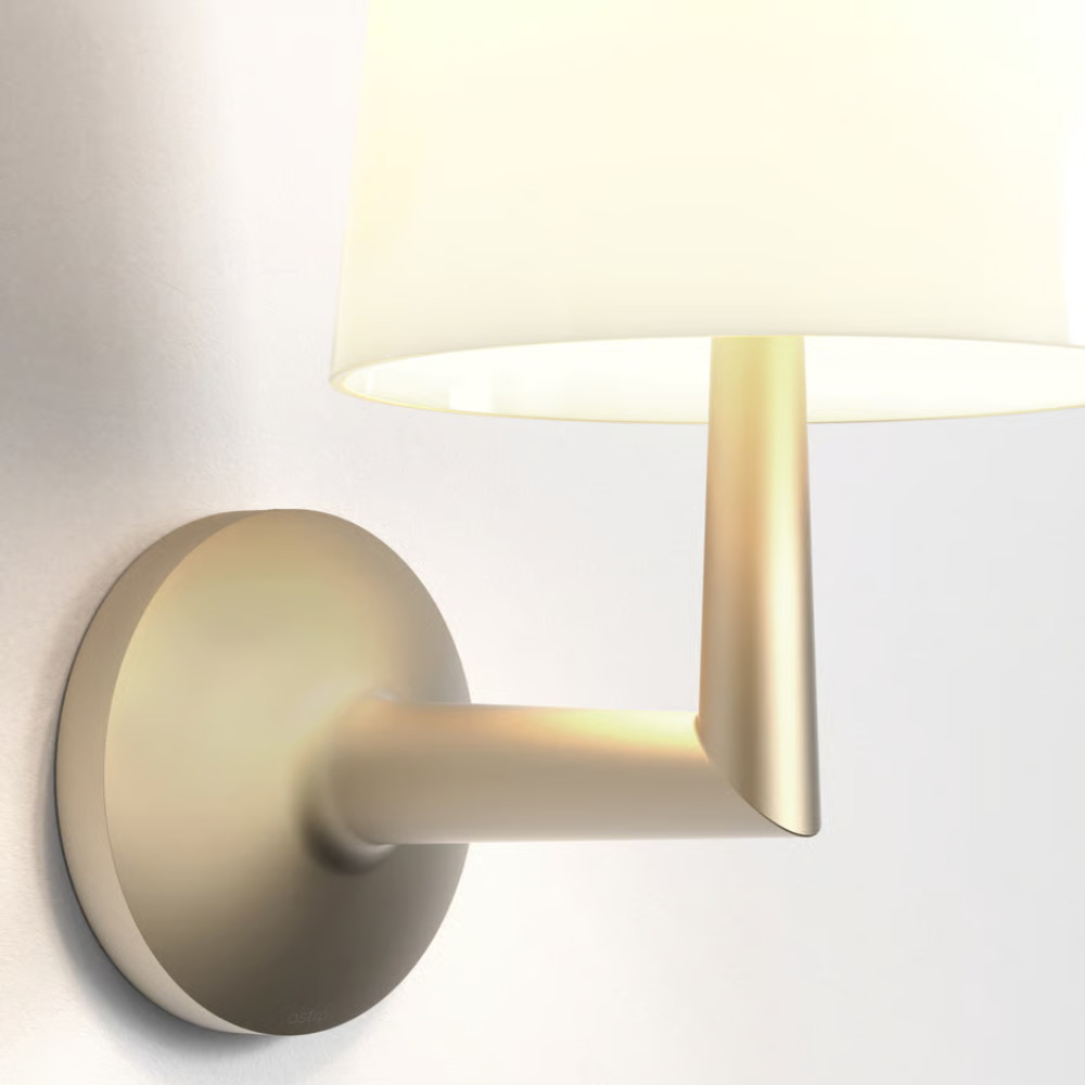 The light bronze Ella Wall Sconce from Astro lighting close up.