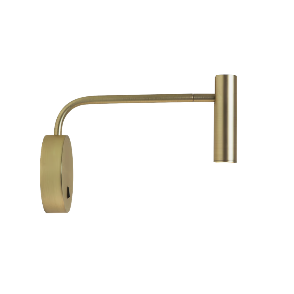 The matte gold Enna Wall LED from Astro Lighting.