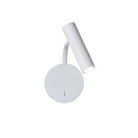 The matte white Enna Wall LED from Astro Lighting showing the angled adjustable head.