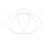 The medium Flow Pendant from Astro Lighting dimensions. all-groups