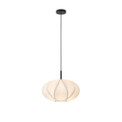 The small Flow Pendant from Astro Lighting with the matte black base.