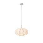 The small Flow Pendant from Astro Lighting with the matte white base.