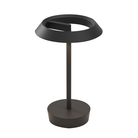 The Halo Portable Lamp from Astro Lighting in matt black from the top angle.