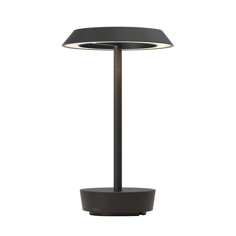 The Halo Portable Lamp from Astro Lighting in matt black.
