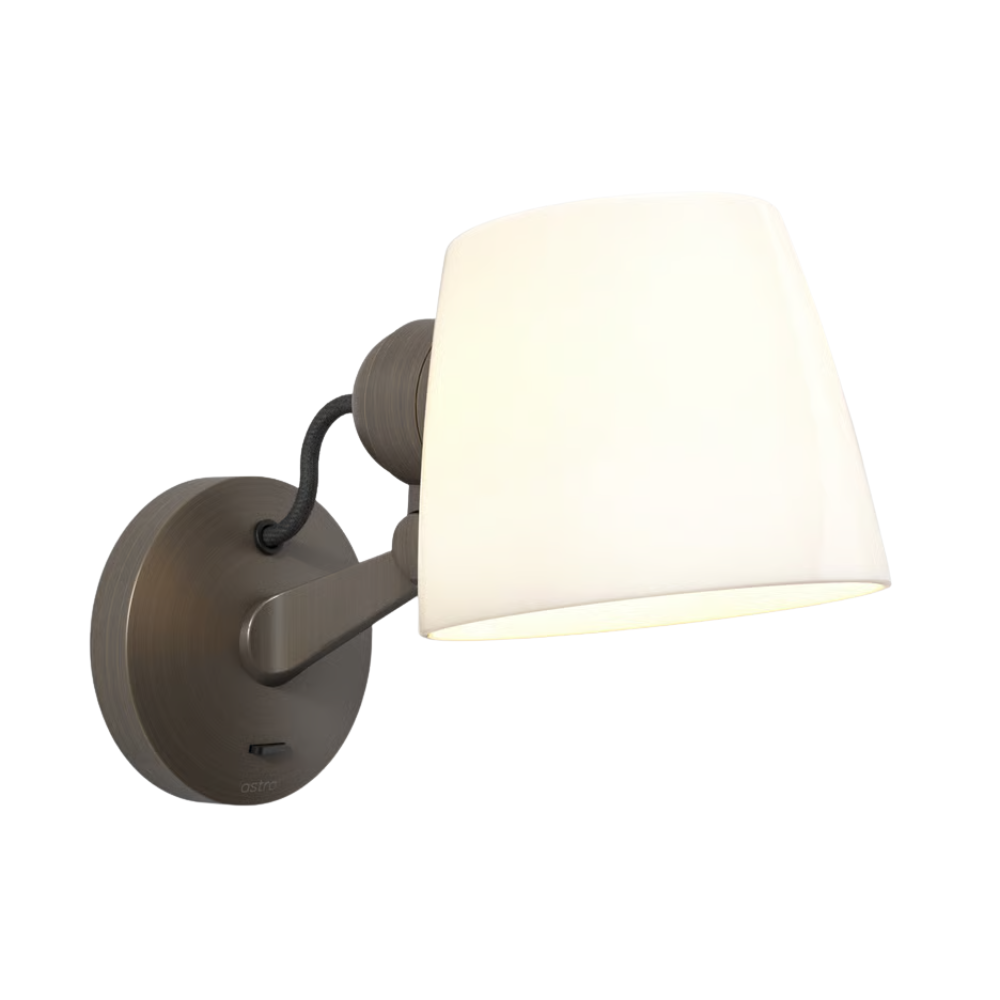 The bronze Imari Adjustable Wall Sconce from Astro Lighting.