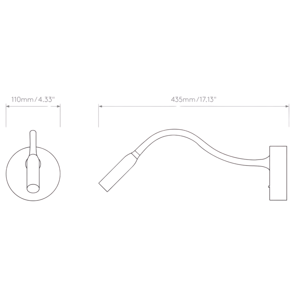The Lucca Surface Wall Sconce from Astro Lighting dimensions. all-groups