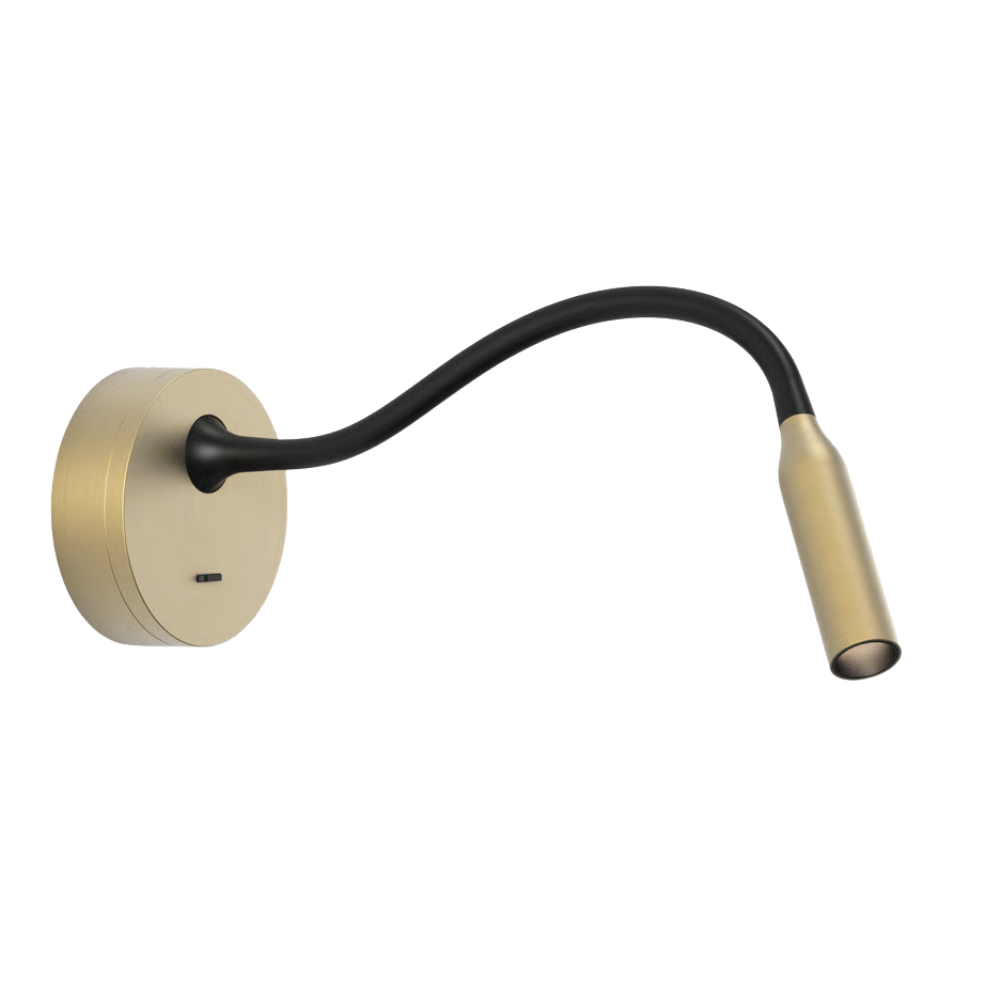 The matte gold Lucca Surface Wall Sconce from Astro Lighting.