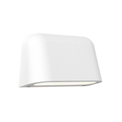 The Mast Twin Coastal Outdoor Wall Sconce by Astro Lighting in white concrete.