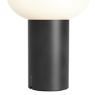 The Zeppo Portable Lamp from Astro Lighting in matt black close up.