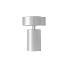 The Column Portable Table Lamp from Audo Copenhagen in brushed aluminum.