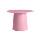 The Circula Low Side Table from Blu Dot in Bubblegum.