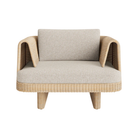 The sunbrella stucco Loophole Outdoor Lounge Chair from Bludot.