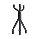 The Nosferatube Small Candelabra from Blu Dot in black from the back.