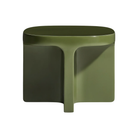 The olive Small Talk Short Side Table from Bludot.