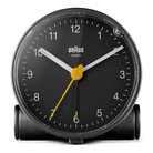 The black Round Alarm Clock BC01 from Braun.