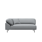 The Collar Open End Left in Cyber Light Grey.