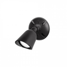 The Endurance Single Spot Wallpack Luminaire by WAC Lighting in Architectural Black.