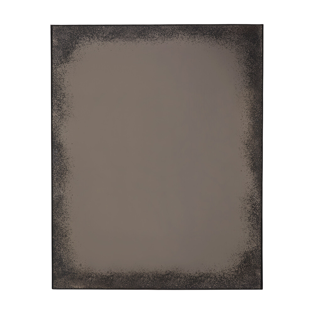 The Aged Wall Mirror Rectangle, bronze copper 60.5 inches from Ethnicraft.