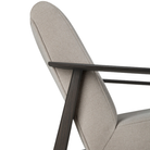 The Aspekt Lounge Chair from Ethnicraft focusing on the chair frame.