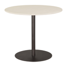 The Blend Dining Table from Ethnicraft in microcement front 35.5 inch