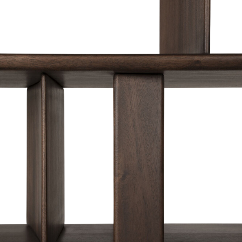 The Block Rack by Ethnicraft with storage close up.