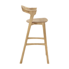 The Bok Bar Stool by Ethnicraft from the opposite side.