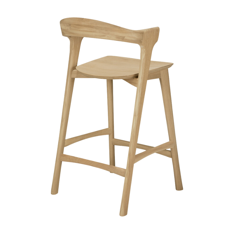 The Bok Counter Stool from Ethnicraft from the back.