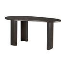 The Boomerang Desk from Ethnicraft from an angle.