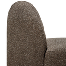 The Bulky Modular Corner Sofa Set Cedar from Ethnicraft with a backside close up.