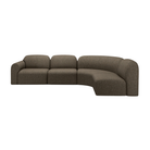 The Bulky Modular Corner Sofa Set Right Cedar from Ethnicraft.